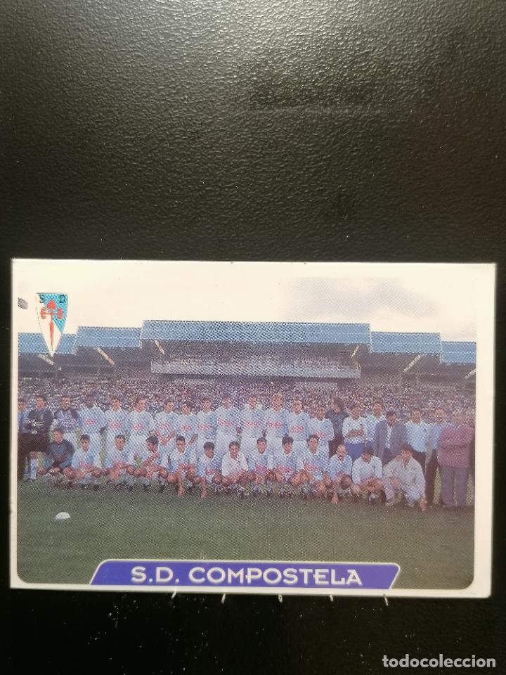 Fu&szlig;ball-Sticker: 271 PLANTILLA COMPOSTELA FICHAS LIGA 95 96 1995 1996 MUNDICROMO