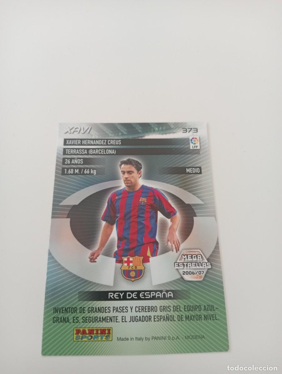 Cromos de f&uacute;tbol: XAVI 373 2006 MEGACRACKS - Foto 2