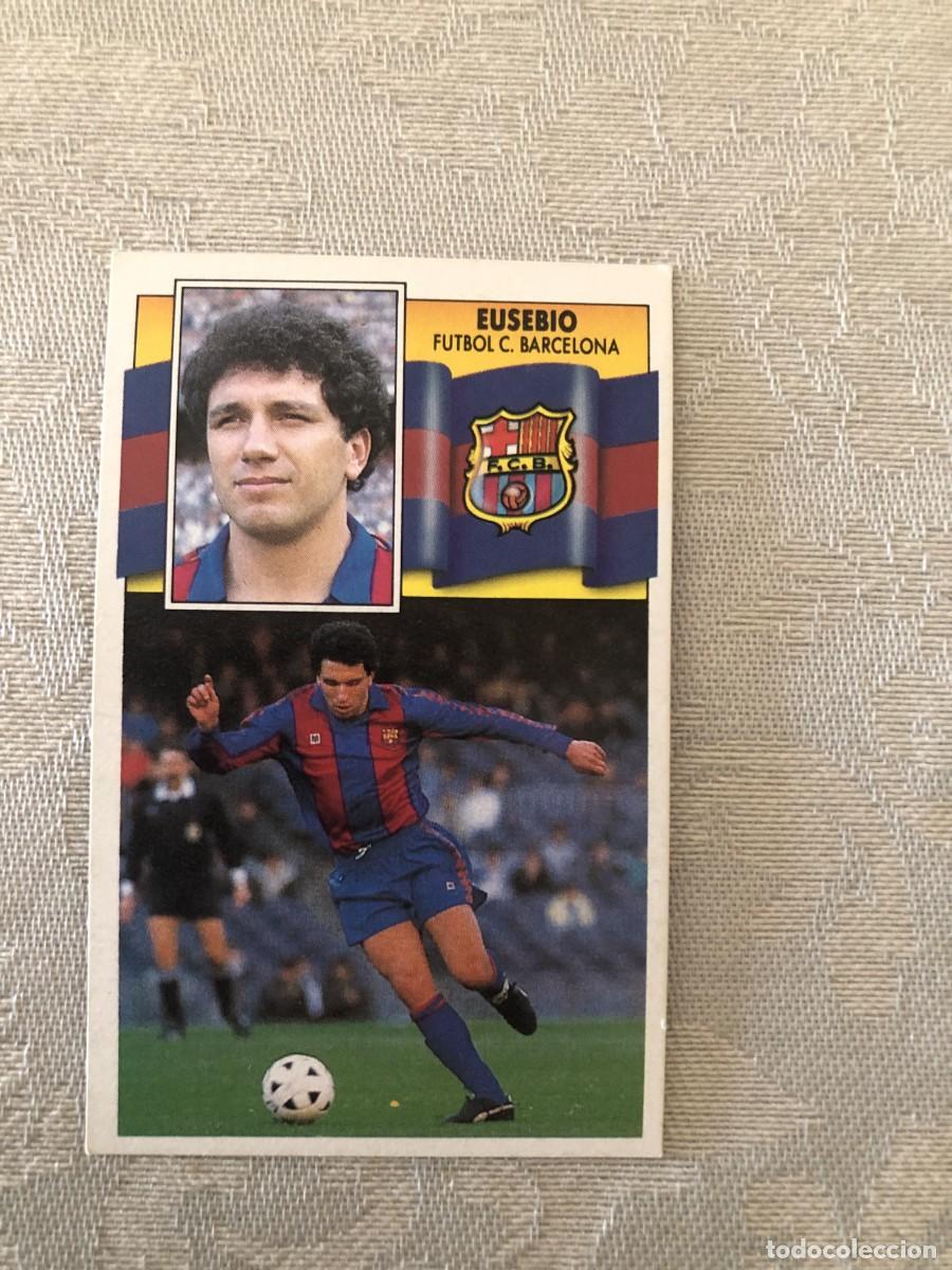 Cromos de f&uacute;tbol: EUSEBIO BARCELONA SIN PEGAR EDICIONES ESTE 90-91 - Foto 1