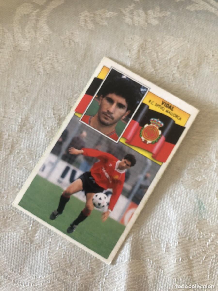 Cromos de f&uacute;tbol: VIDAL MALLORCA SIN PEGAR EDICIONES ESTE 90-91 - Foto 1