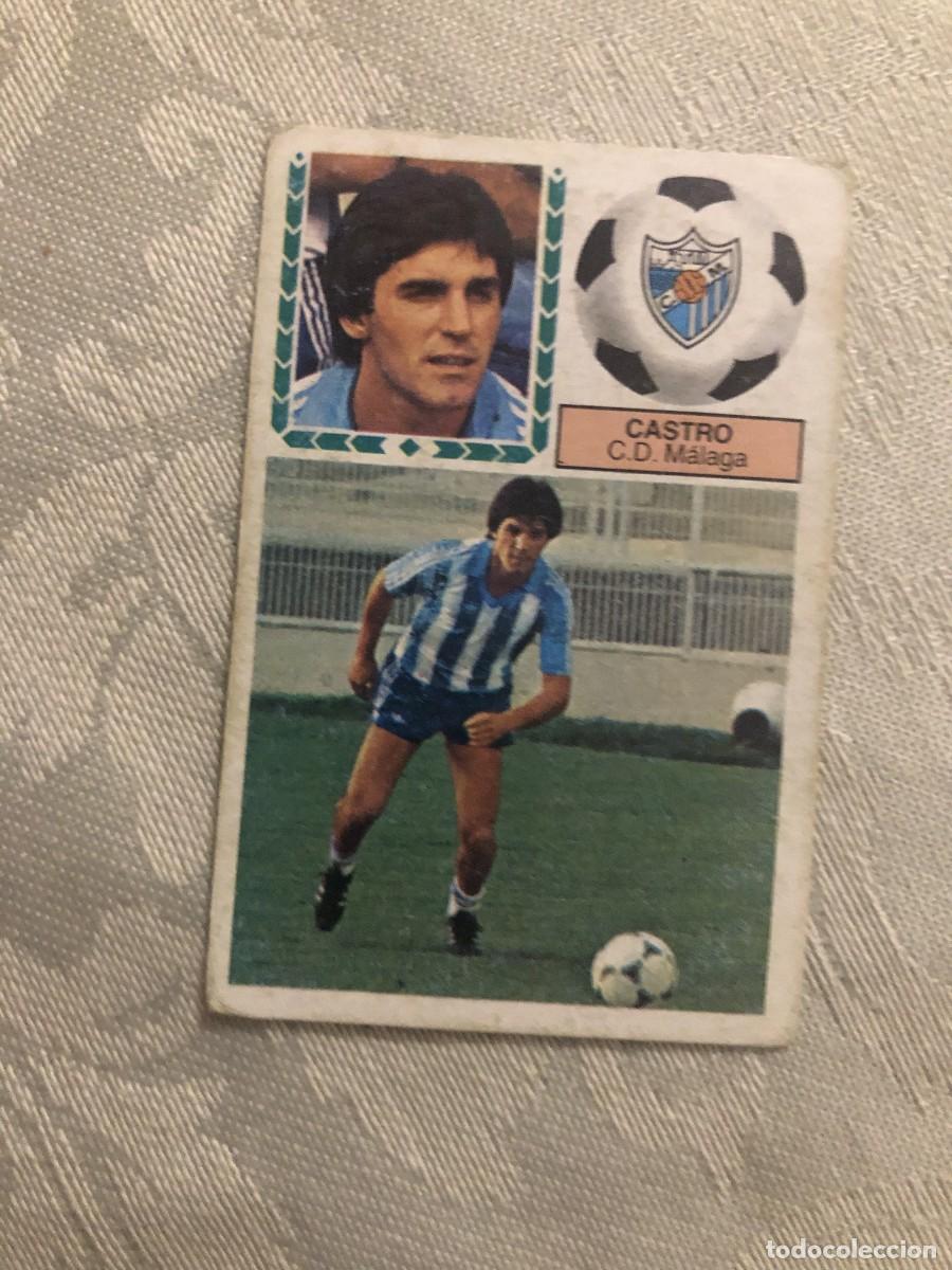 Cromos de f&uacute;tbol: CASTRO M&Aacute;LAGA SIN PEGAR ESTE 83-84 - Foto 2