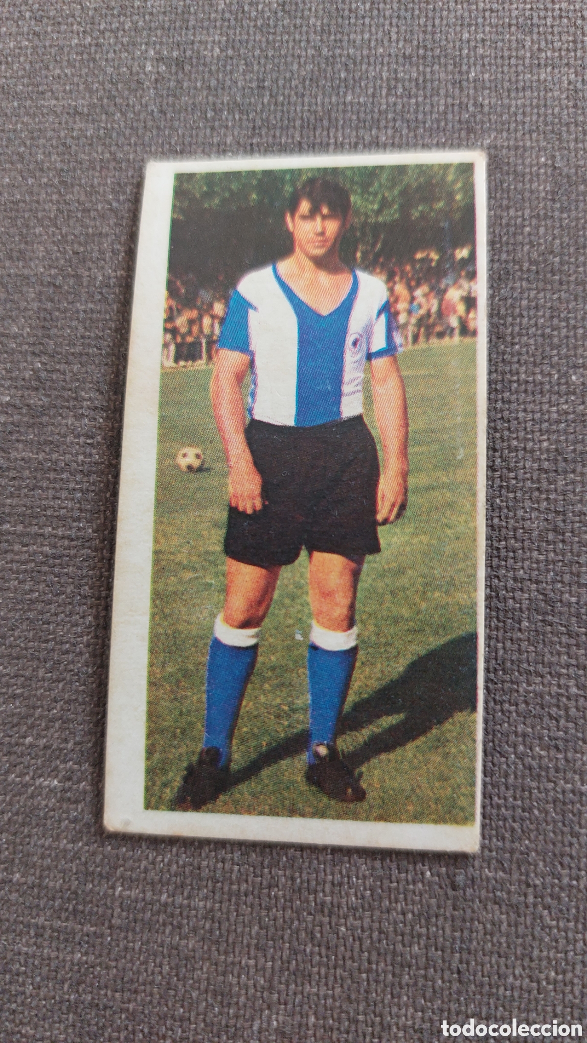 Cromos de f&uacute;tbol: Arieta sin pegar hercules 75/76 - Foto 1