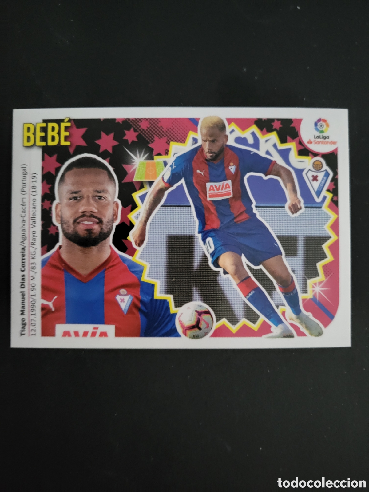 Cromos de f&uacute;tbol: BEBE EIBAR N&Uacute;MERO 12B LIGA ESTE 2018 2019 - Foto 1