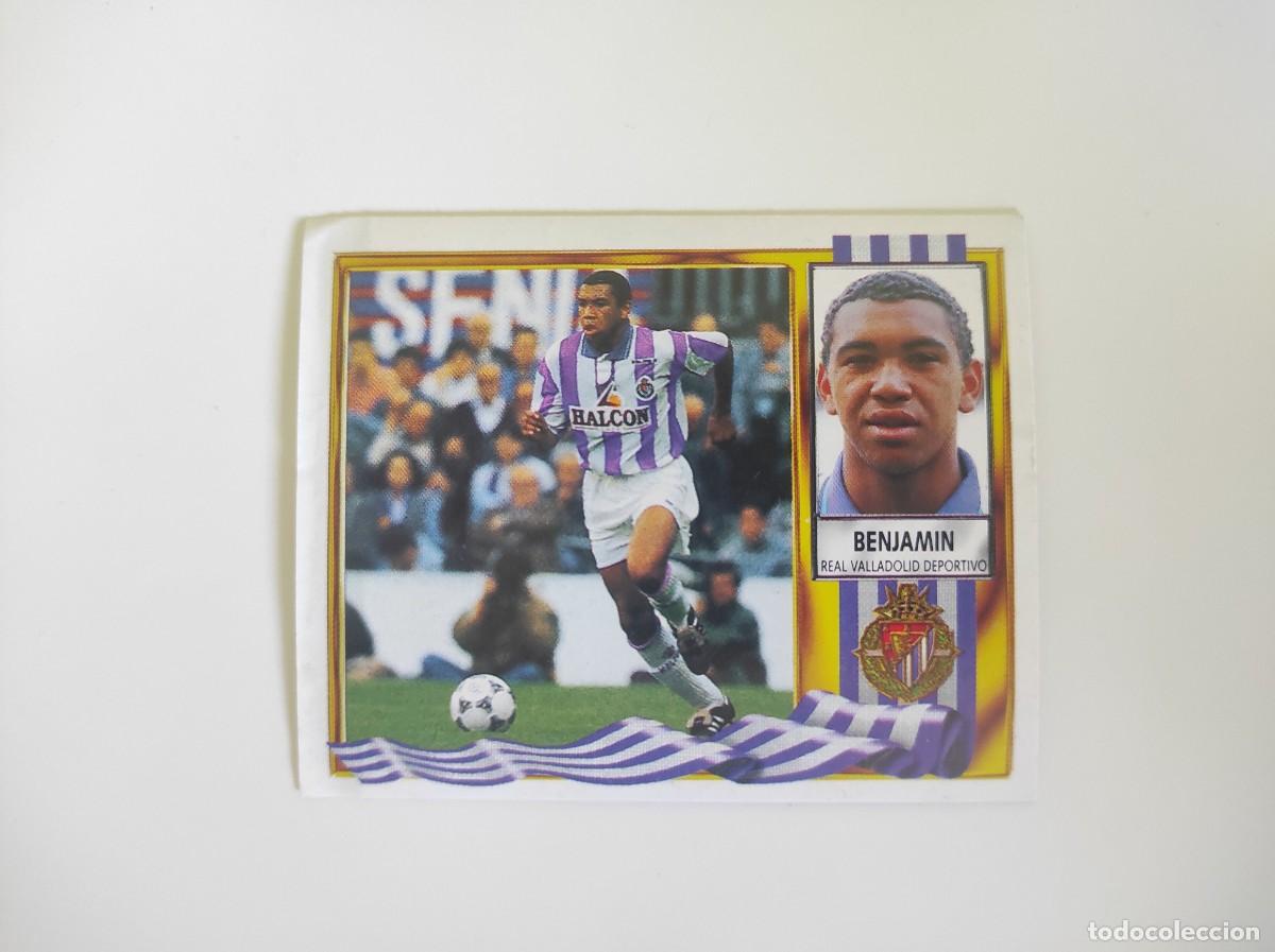Cromos de f&uacute;tbol: ~ CROMO BENJAMIN VALLADOLID 1995-1996 95-96 ESTE VERSI&Oacute;N VIAJES HALC&Oacute;N VENTANILLA ~ - Foto 1