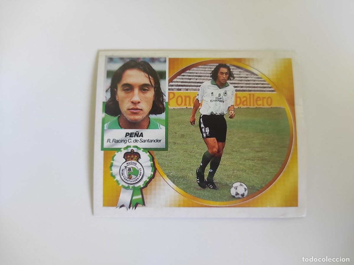 Cromos de F&uacute;tbol: ~ CROMO PE&Ntilde;A RACING SANTANDER COLOCA 1994-1995 94-95 ESTE VENTANILLA ~