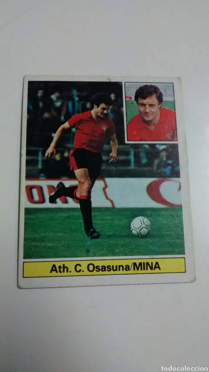 Cromos de f&uacute;tbol: 81 82 1981 1982 ESTE MINA - Foto 1