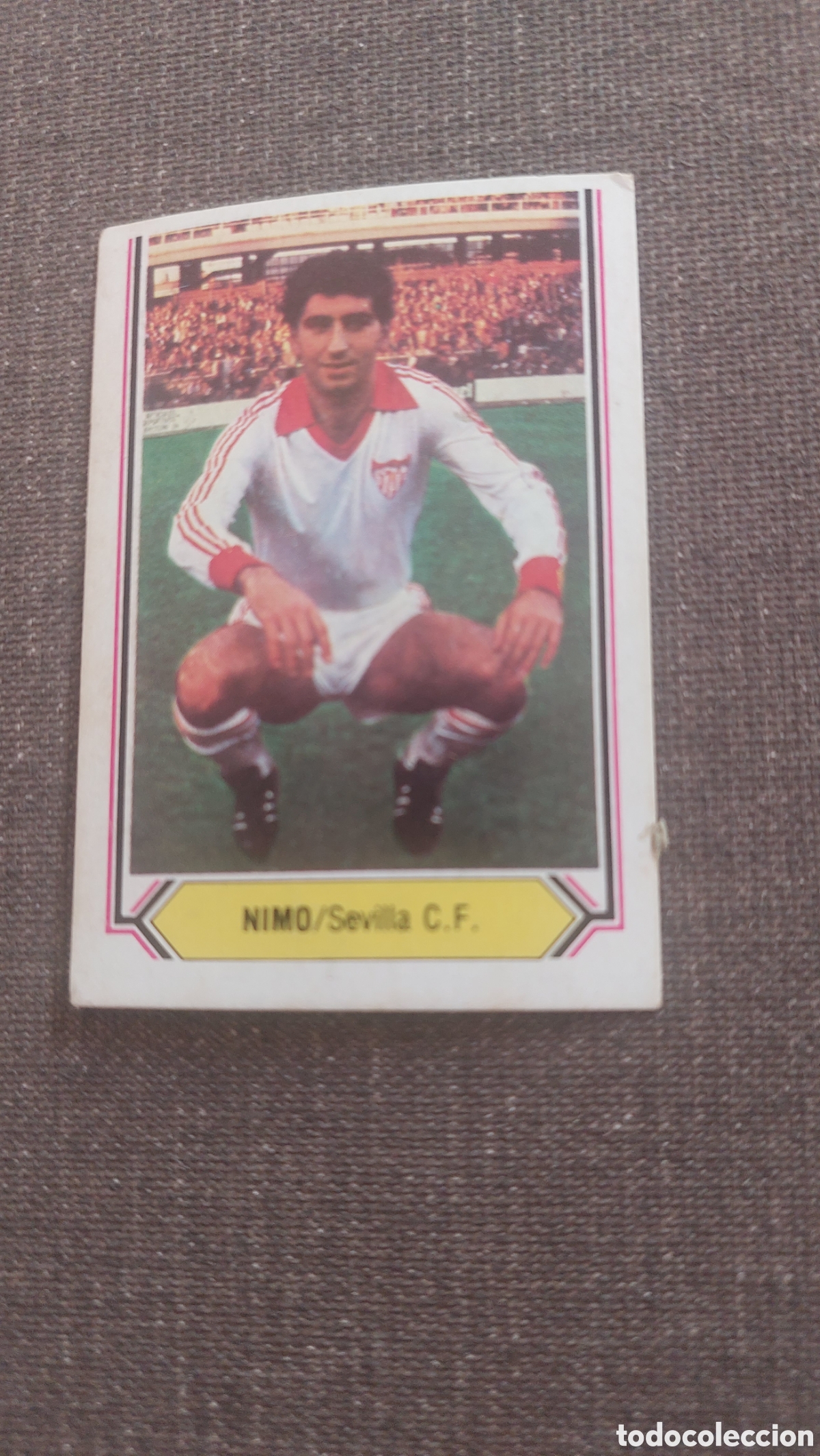 Cromos de f&uacute;tbol: Nimo sin pegar sevilla 80/81 - Foto 1