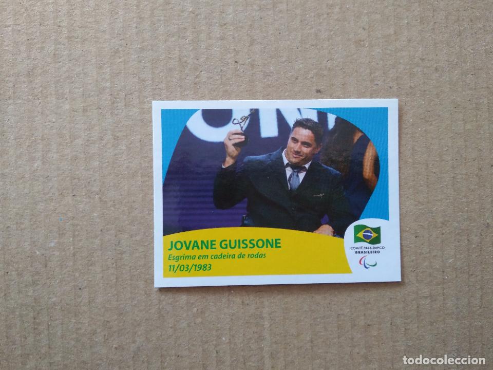 Cromos de F&uacute;tbol: 41 JOVANE GUISSONE ESGRIMA PARALIMPICO CROMO JJOO RIO 2016 JUEGOS OL&Iacute;MPICOS EQUIPO TEAM BRASIL