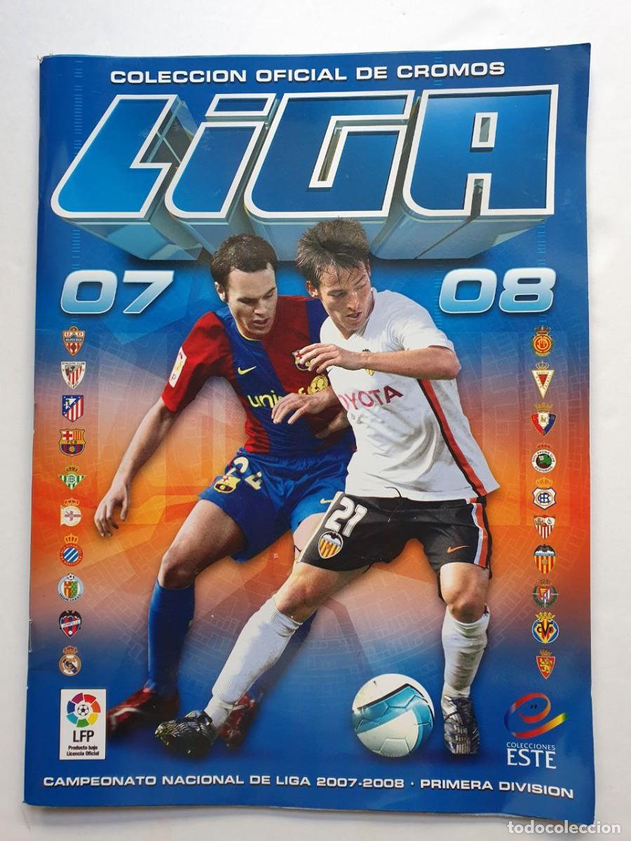Cartes &agrave; collectionner de Football: Album vacio en buen estado de Stickers PANINI ESTE La Liga 2007-08