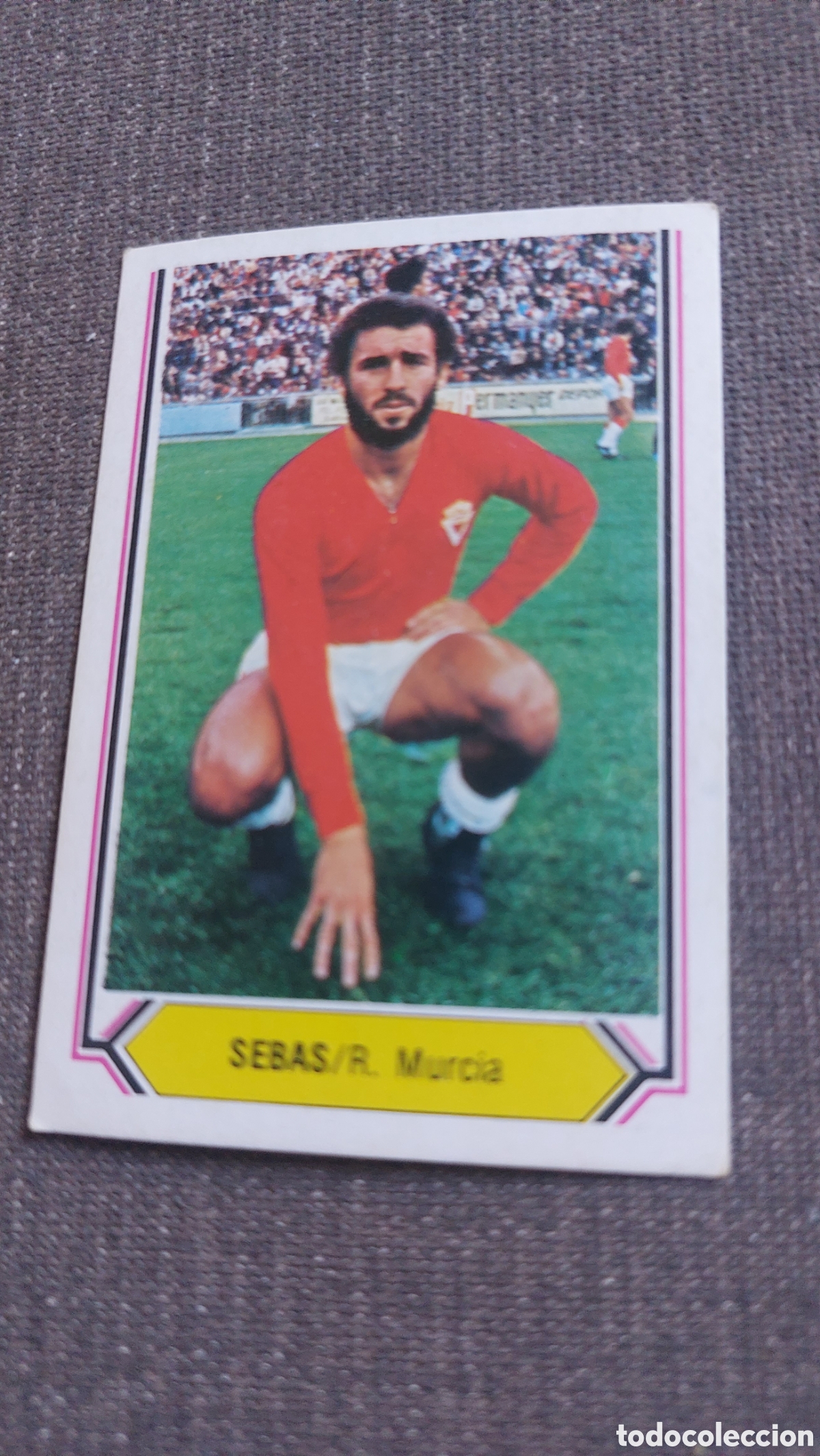 Cromos de f&uacute;tbol: Sebas sin pegar murcia 80/81 - Foto 1