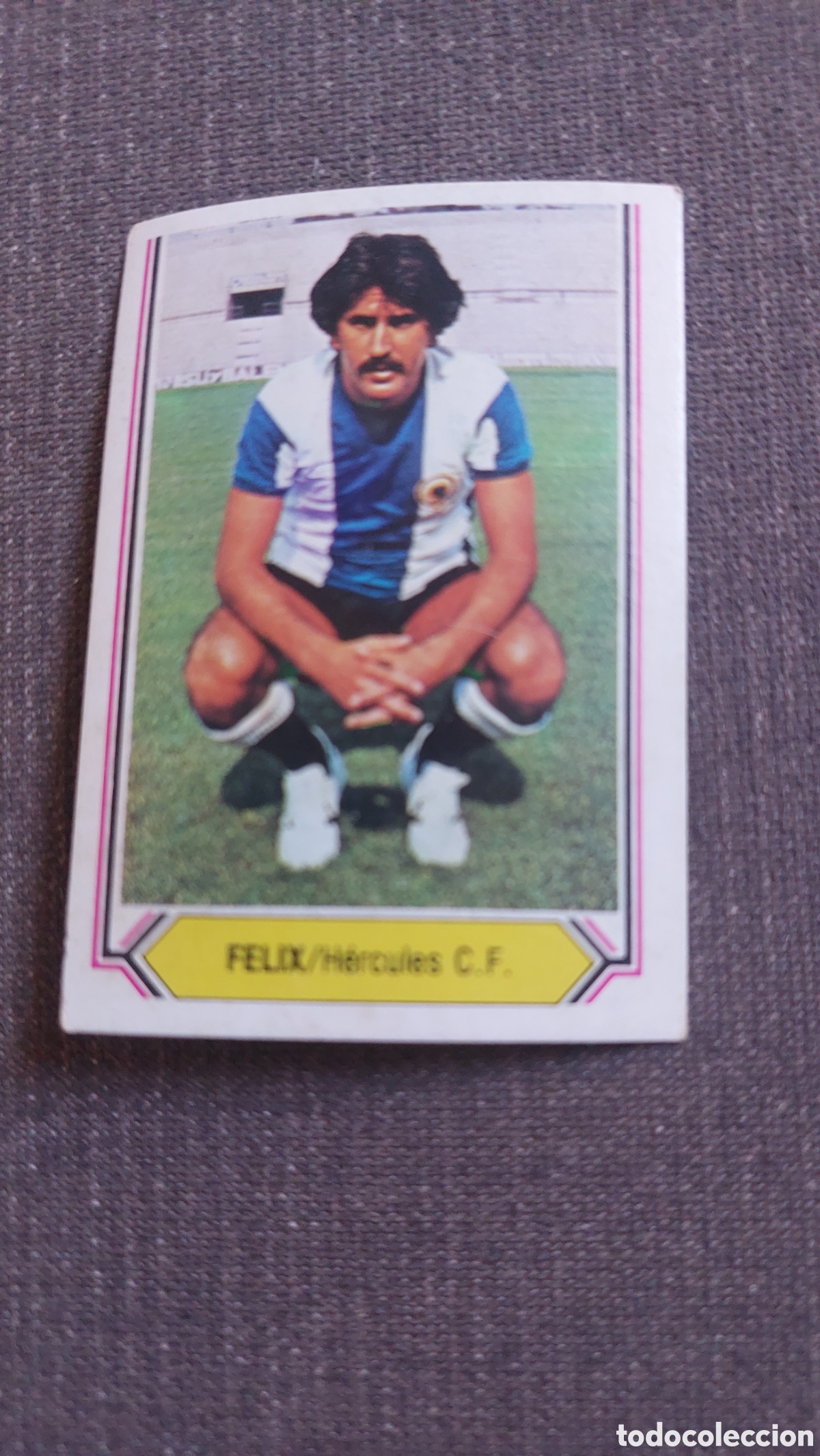 Cromos de f&uacute;tbol: Felix sin pegar H&eacute;rcules 80/81 - Foto 1