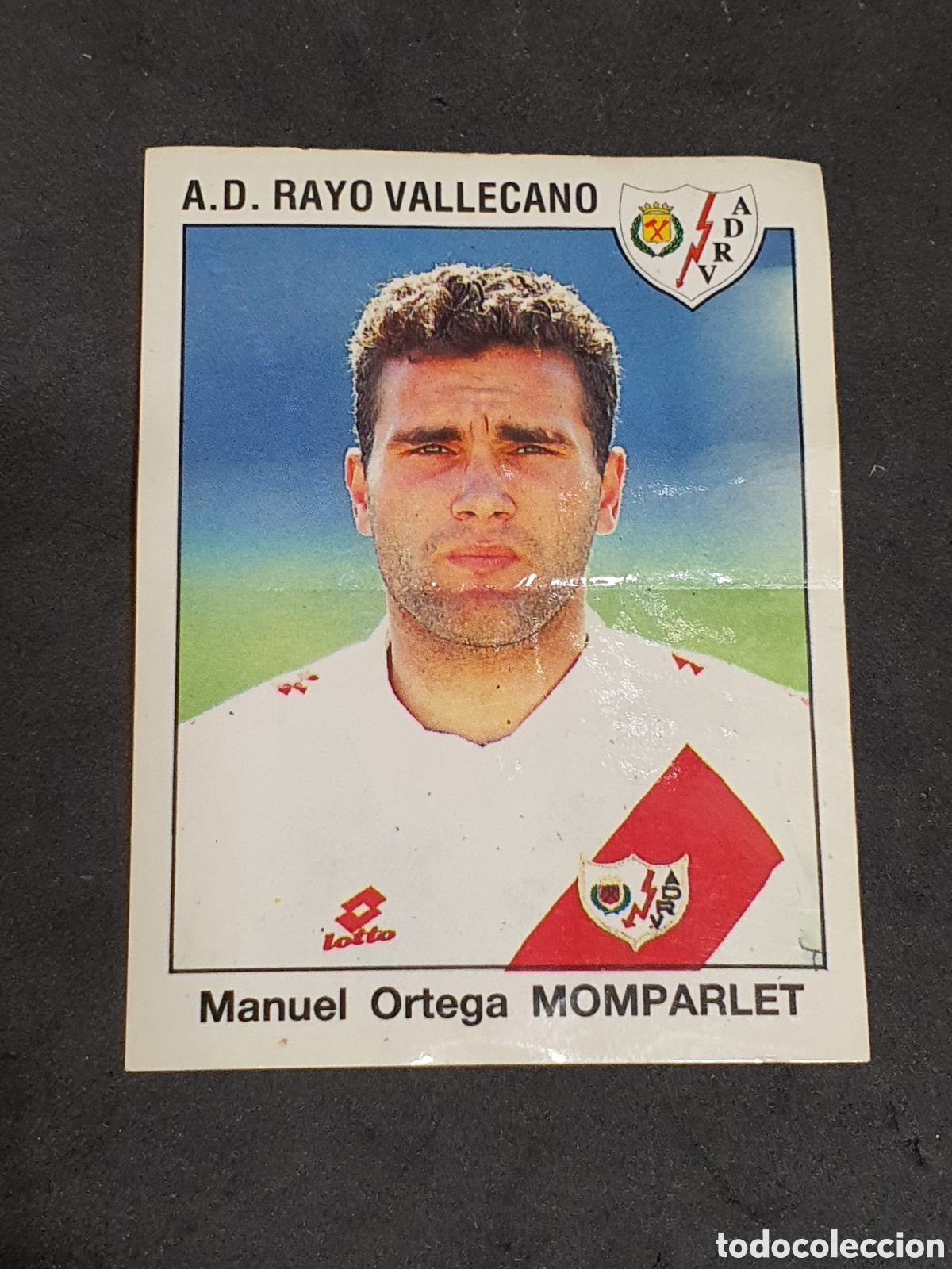 Cromos de F&uacute;tbol: F&uacute;tbol estrellas de la liga 93-94 Momparlet Rayo vallecano Bimbo