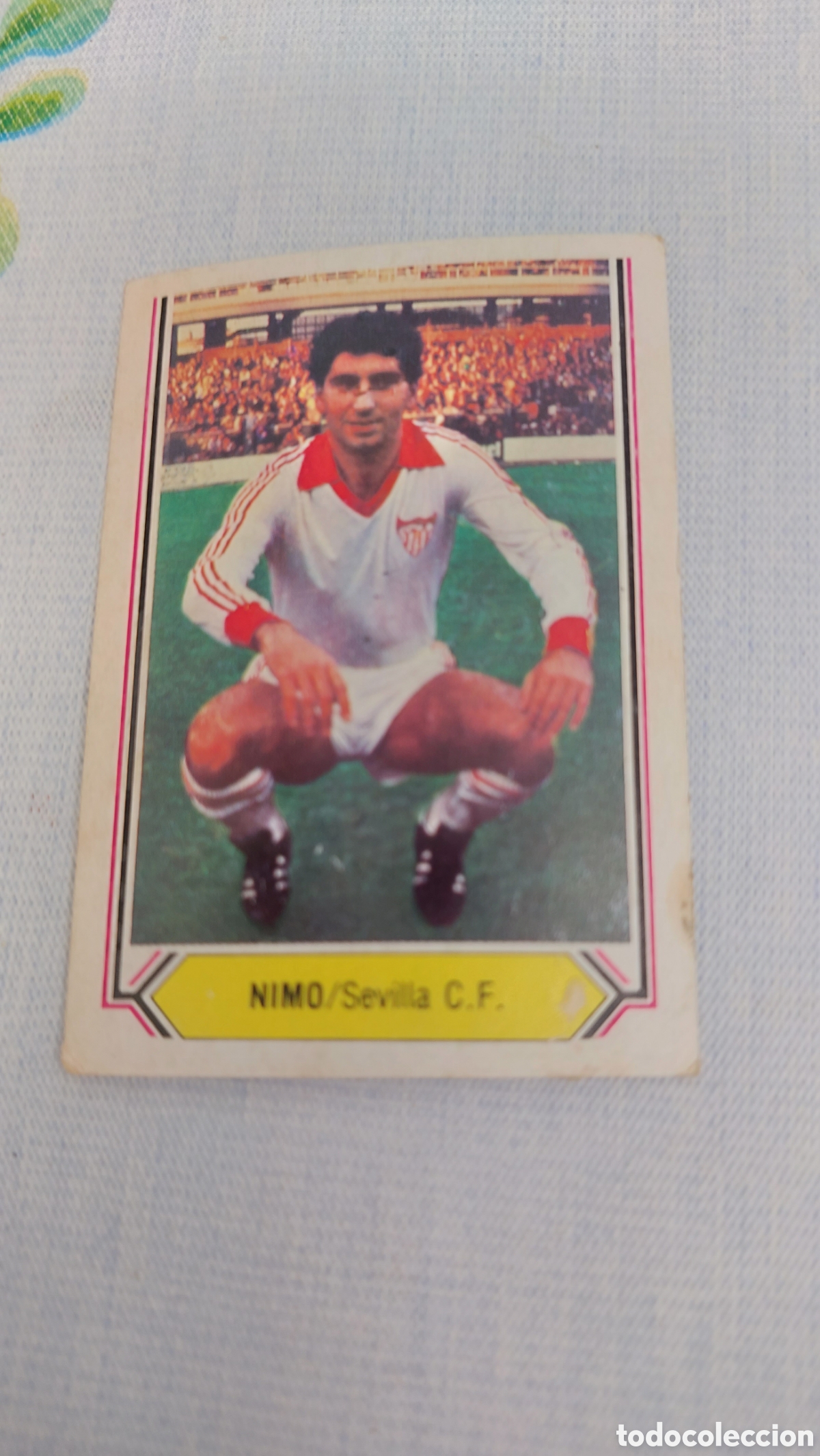 Cromos de f&uacute;tbol: Nimo sin pegar sevilla 80/81 - Foto 1