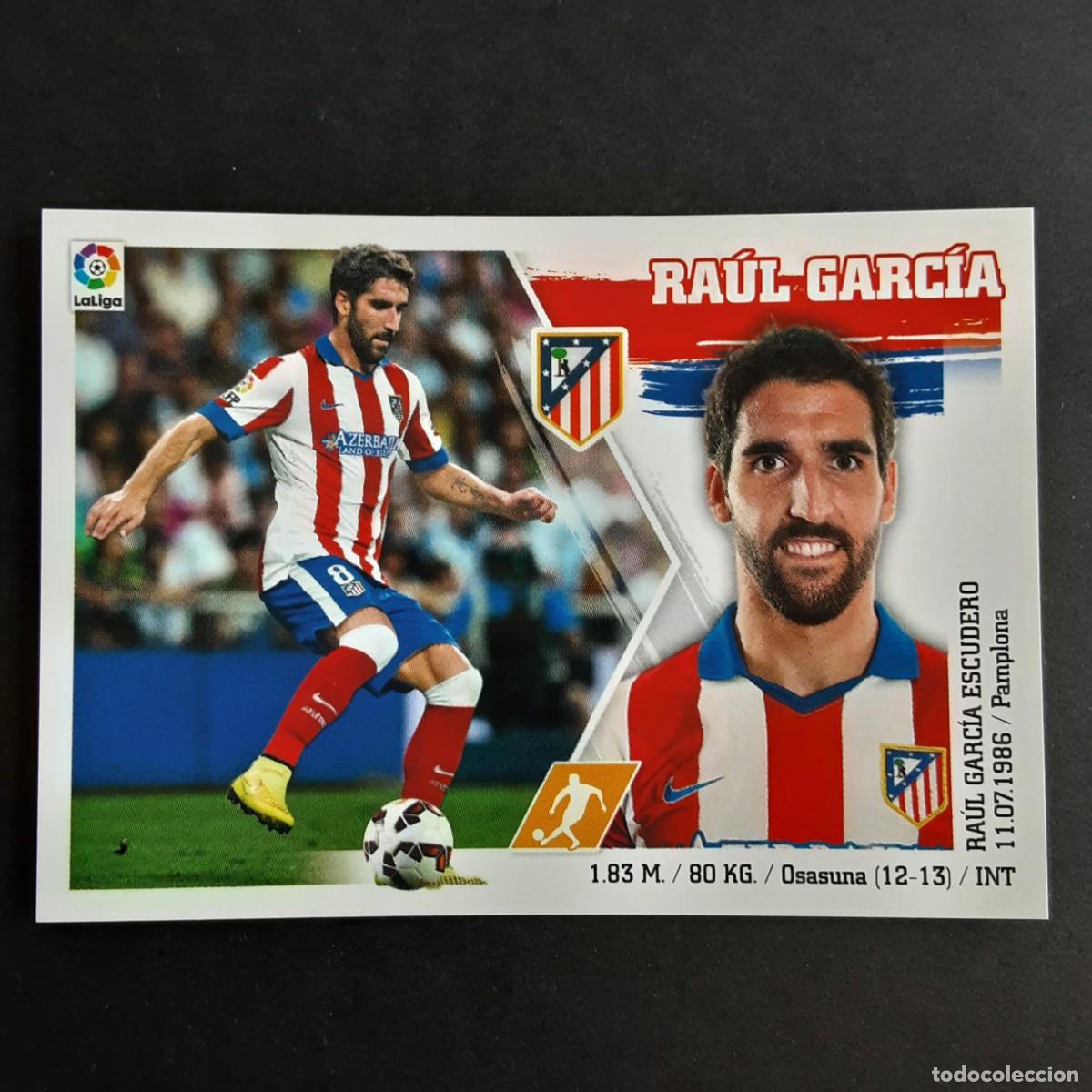 Figurine di Calcio: CROMO LIGA 2015 2016 15 16 COLECCIONES ESTE PANINI N&ordm;15 RAUL GARCIA-AT.MADRID NUNCA PEGADO