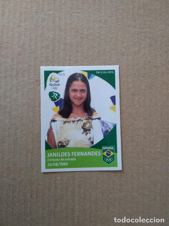 Cromos de F&uacute;tbol: 103 JANILDES FERNANDES CICLISMO EN RUTA CROMO JJOO RIO 2016 JUEGOS OL&Iacute;MPICOS EQUIPO TEAM BRASIL
