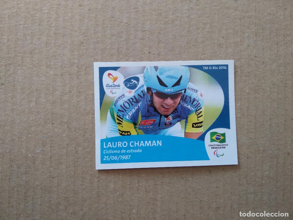 Cromos de F&uacute;tbol: 107 LAURO CHAMAN CICLISMO EN RUTA CROMO JJOO RIO 2016 JUEGOS OL&Iacute;MPICOS EQUIPO TEAM BRASIL