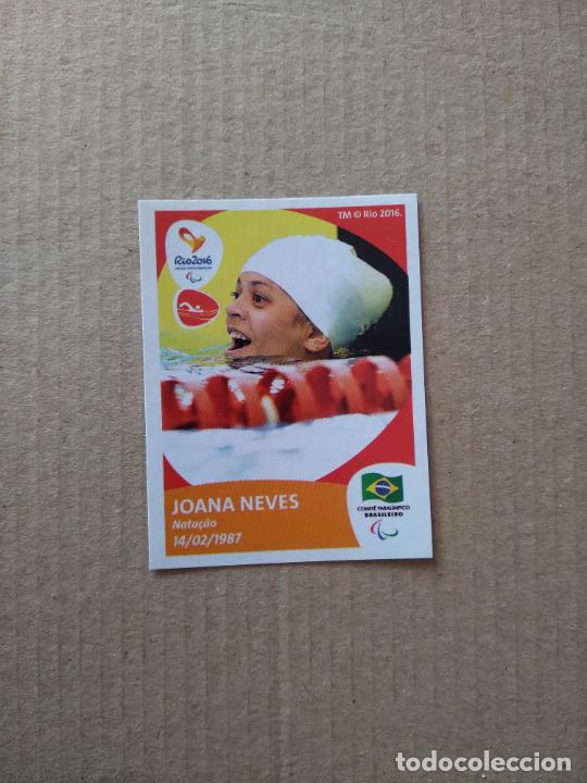 Figurine di Calcio: 195 JOANA NEVES NATACI&Oacute;N CROMO JJOO RIO 2016 JUEGOS OL&Iacute;MPICOS EQUIPO TEAM BRASIL