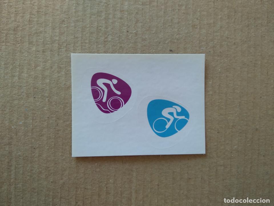 Cromos de F&uacute;tbol: A11 A12 SIMBOLO CICLISMO CROMO JJOO RIO 2016 JUEGOS OL&Iacute;MPICOS EQUIPO TEAM BRASIL