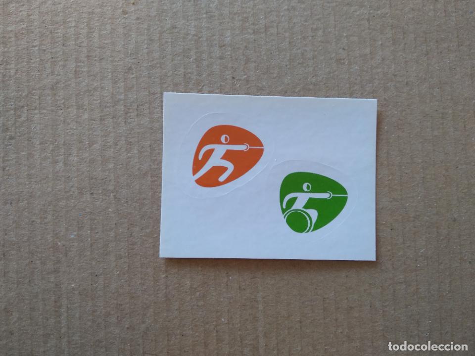 Cromos de F&uacute;tbol: A15 A16 SIMBOLO ESGRIMA CROMO JJOO RIO 2016 JUEGOS OL&Iacute;MPICOS EQUIPO TEAM BRASIL