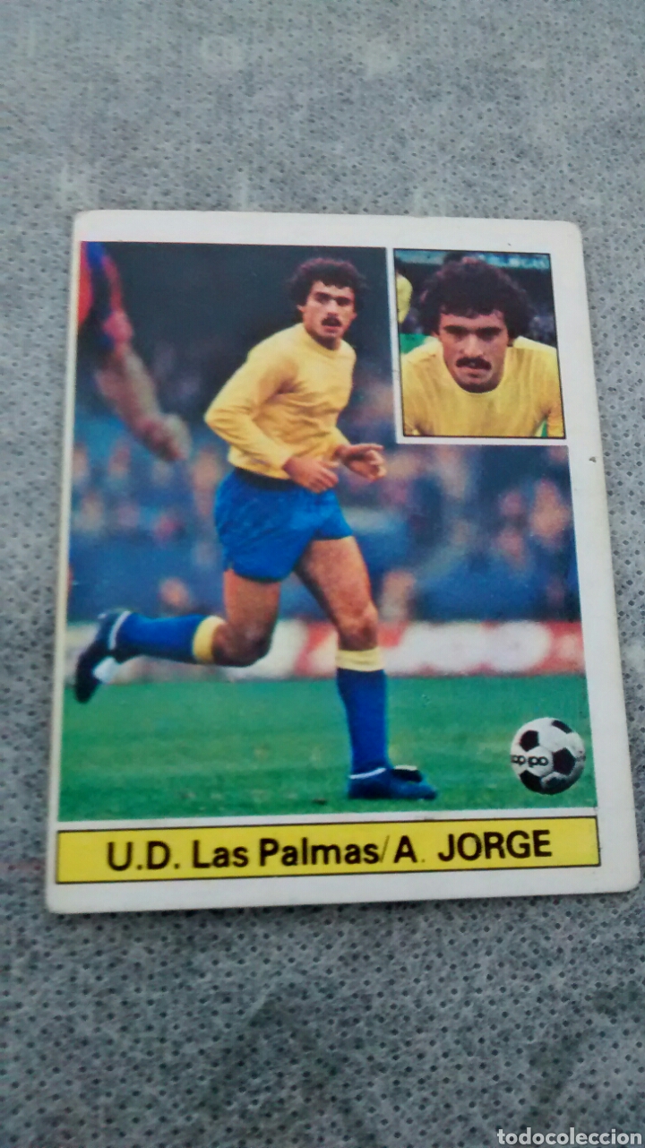 Cromos de f&uacute;tbol: 81 82 1981 1982 ESTE ANTONIO JORGE (A1) - Foto 1