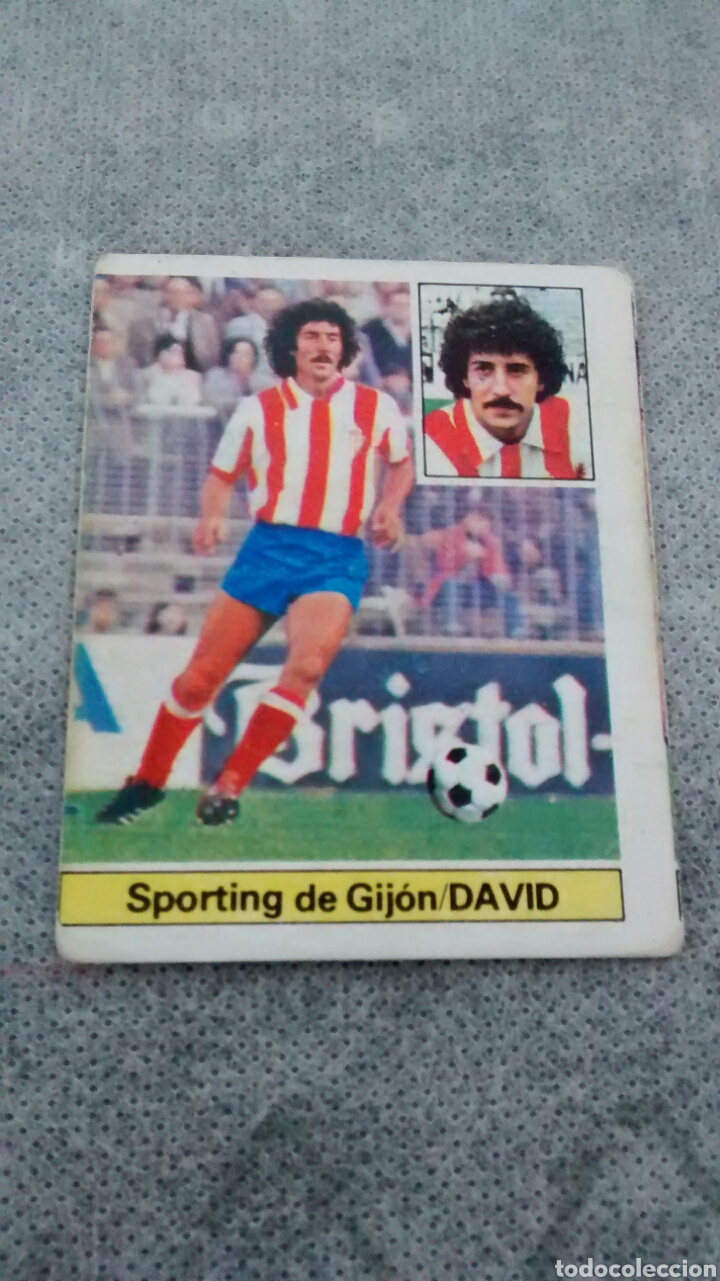 Cromos de f&uacute;tbol: 81 82 1981 1982 ESTE DAVID - Foto 1