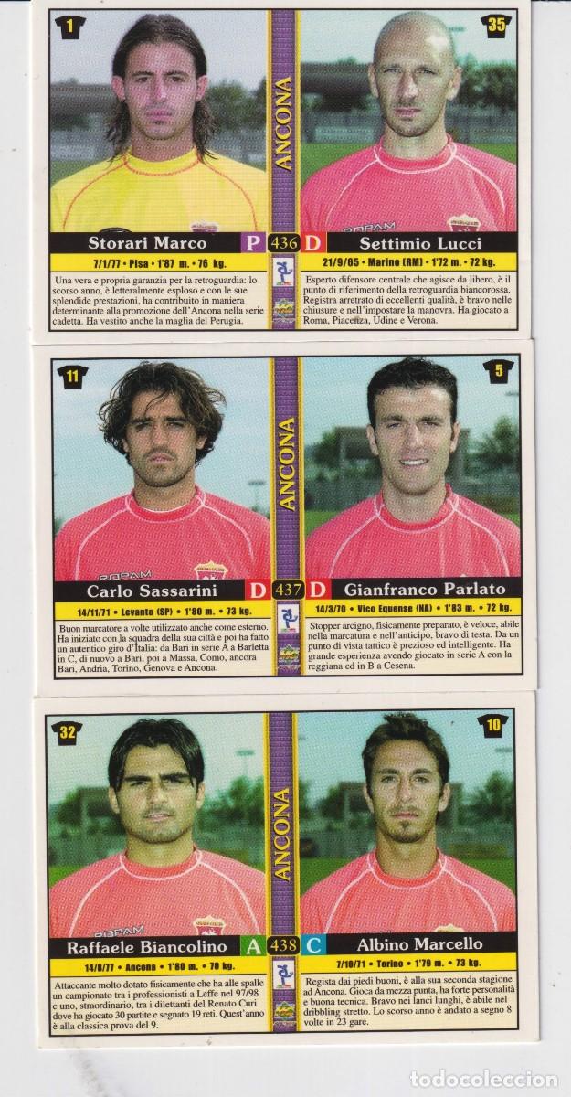 Figurine di Calcio: TORINO. LIGA ITALIA 2001. LOTE CROMOS DE F&Uacute;TBOL NUEVOS.