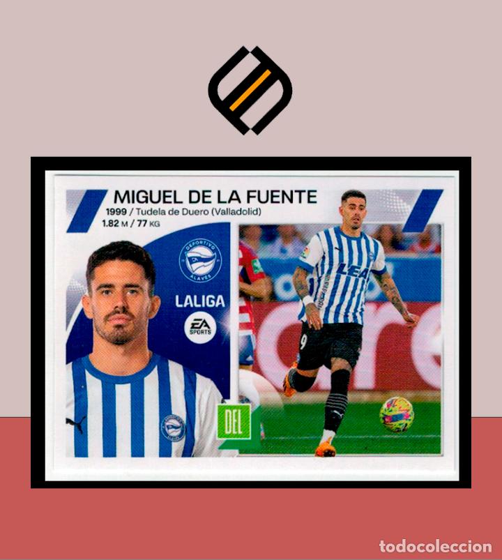 Miguel De La Fuente #18A Alaves Cromo La Liga Este 2023-24 Panini 23/24