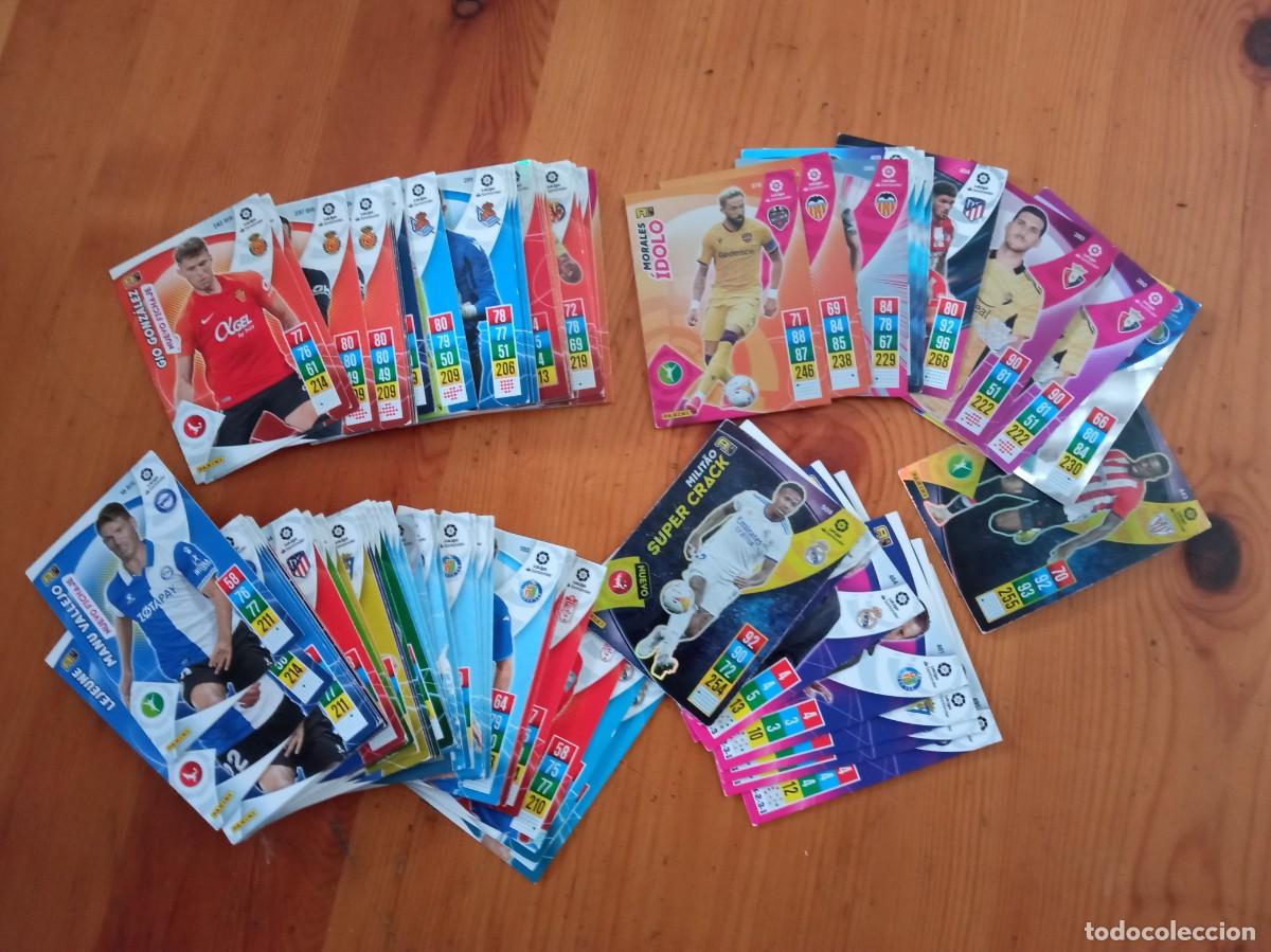 Cromos de f&uacute;tbol: LOTE 88 CROMOS BASICOS ESPECIALES ADRENALYN 2021-22 PANINI XL - trading card game