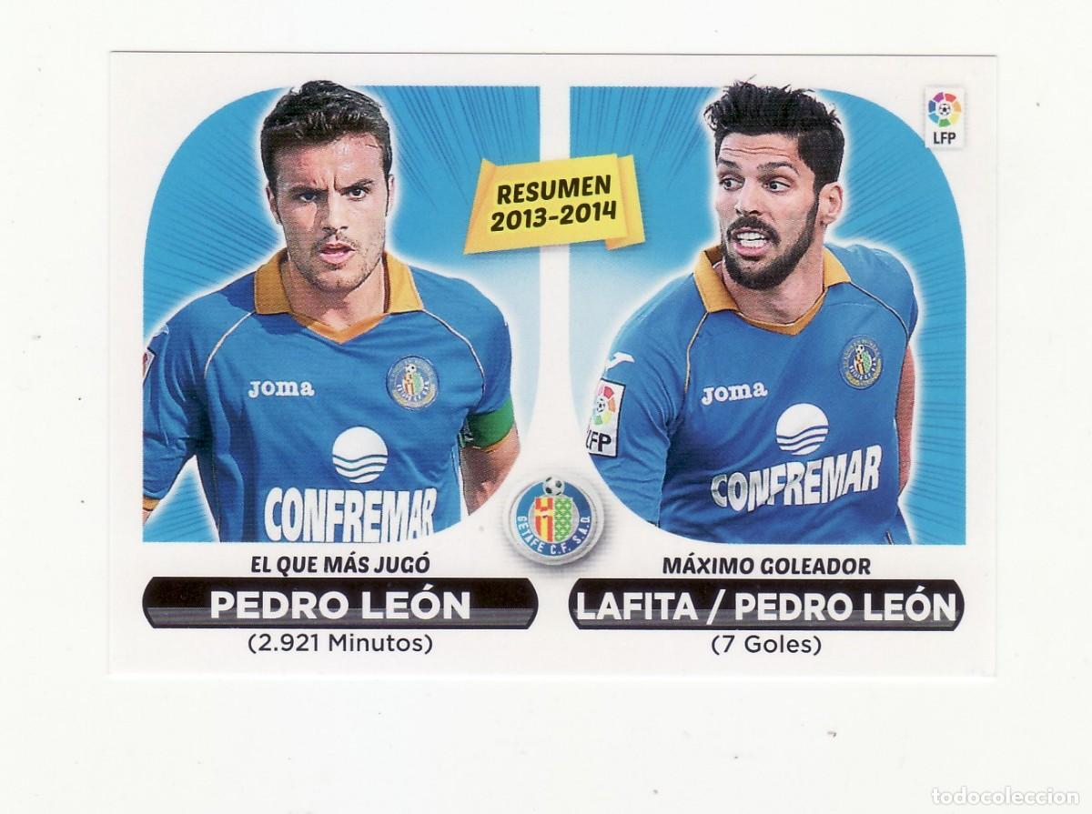 Cromos de f&uacute;tbol: EDICIONES ESTE 2014/2015 24 LEON Y LAFITA GETAFE - Foto 1