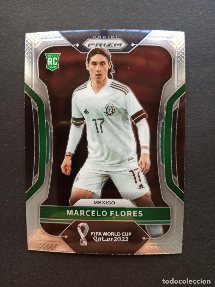 Fu&szlig;ball-Sticker: 146 rookie MARCELO FLORES Mexico ARSENAL Panini PRIZM FIFA World Cup Qatar 2022 2021 22
