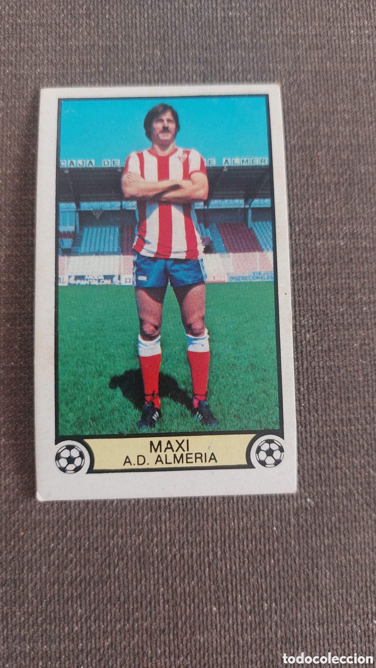Cromos de f&uacute;tbol: Maxi sin pegar Almer&iacute;a 79/80 - Foto 2