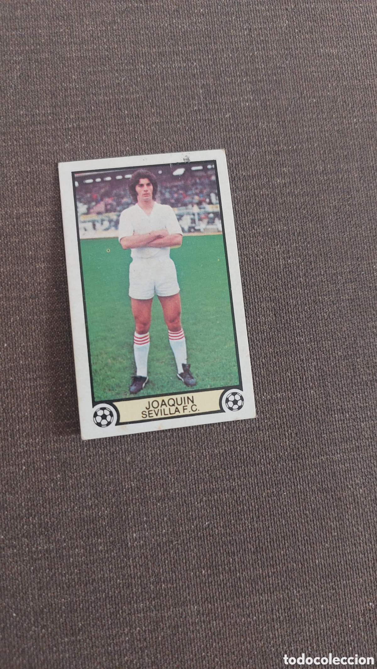 Cromos de f&uacute;tbol: Joaquin sin pegar sevilla 79/80 - Foto 2