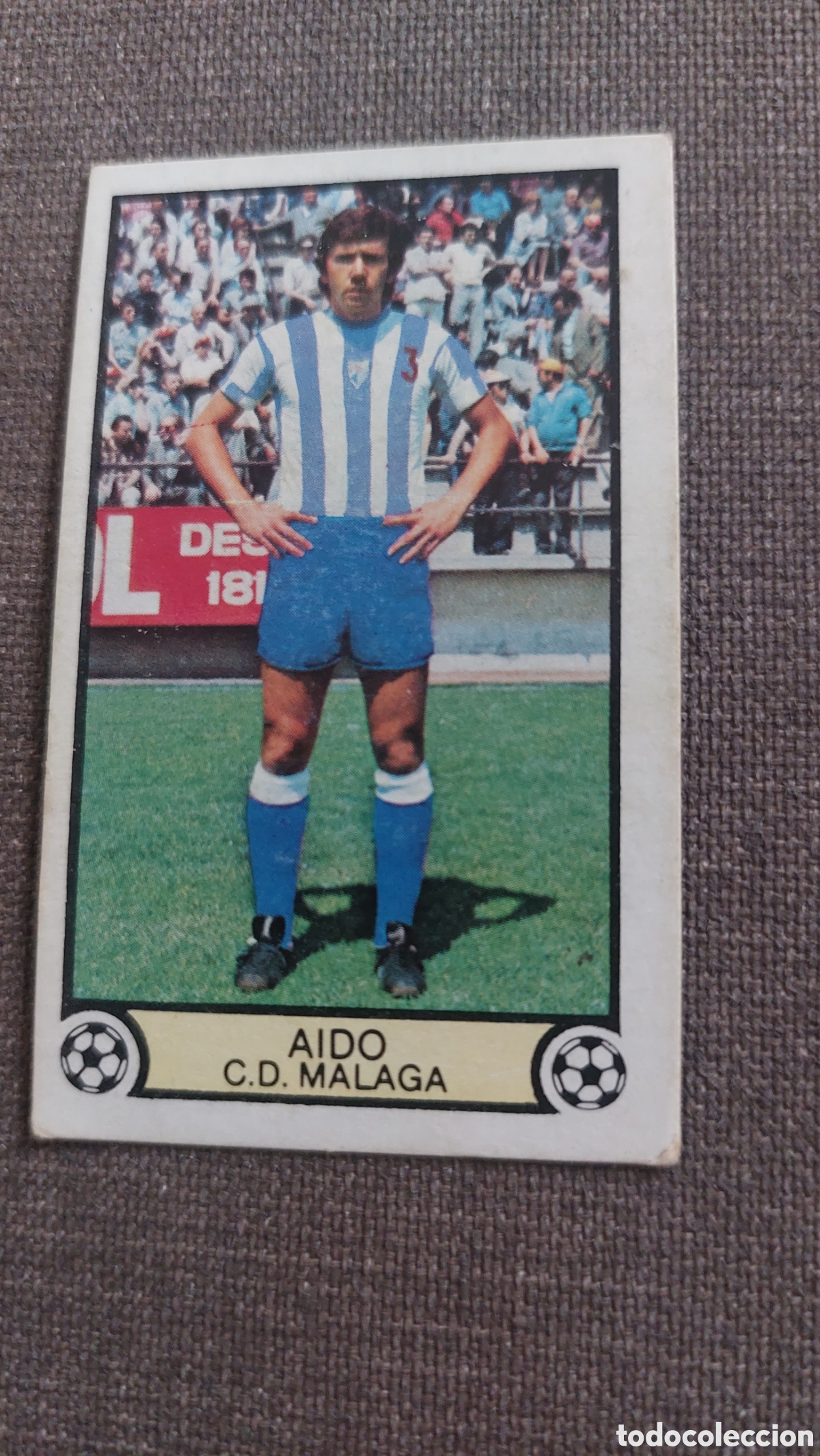Cromos de f&uacute;tbol: Aido sin pegar malaga 79/80 - Foto 2