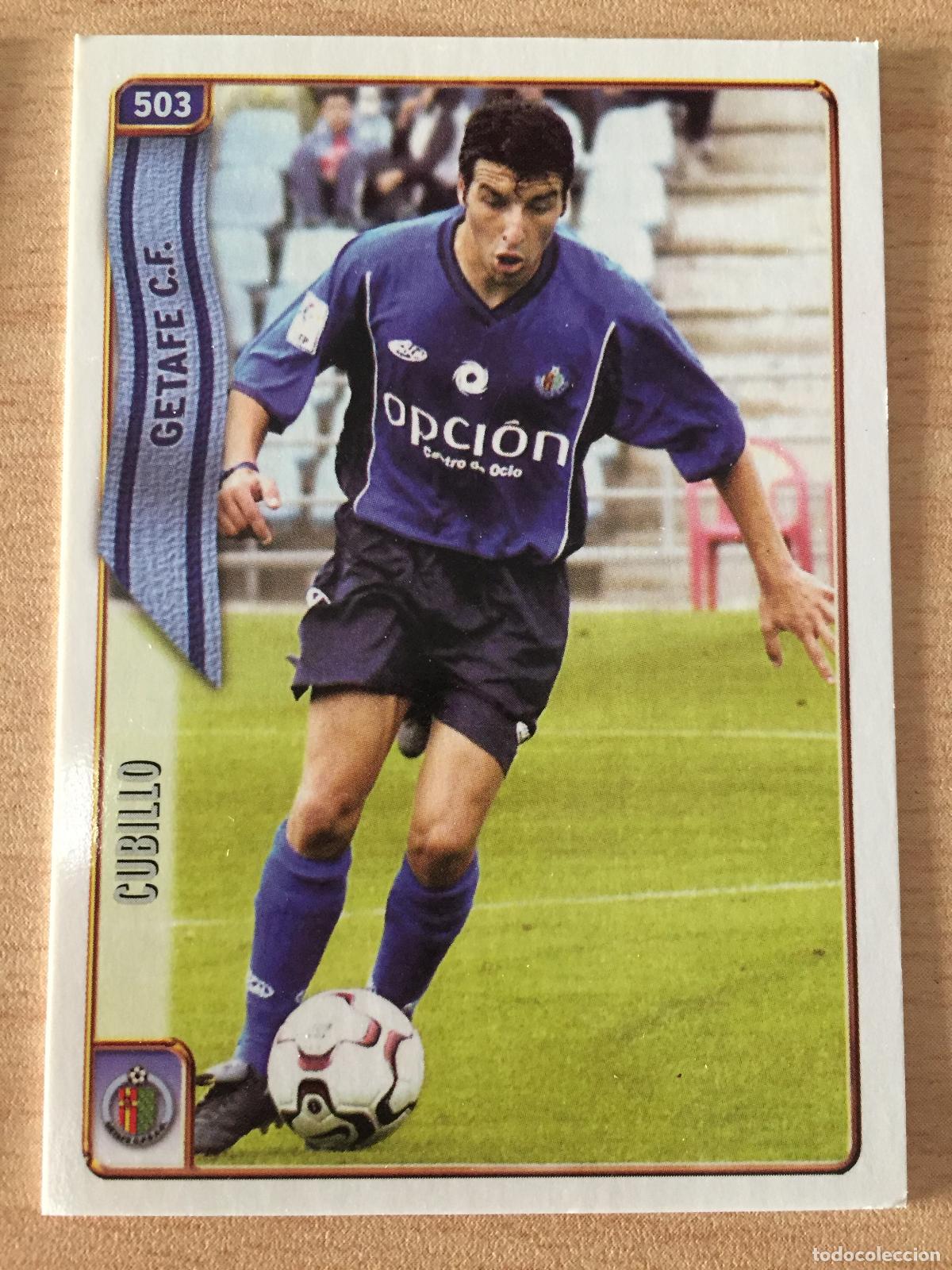 Cromos de f&uacute;tbol: 2004-2005 - 503 CUBILLO (ERROR) - GETAFE CF - MUNDICROMO - Foto 1