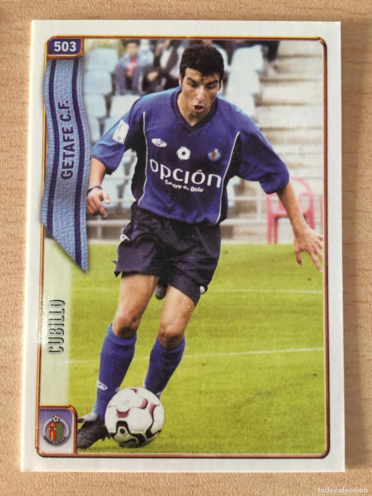 Cromos de f&uacute;tbol: 2004-2005 - 503 CUBILLO (ERROR) - GETAFE CF - MUNDICROMO - Foto 1