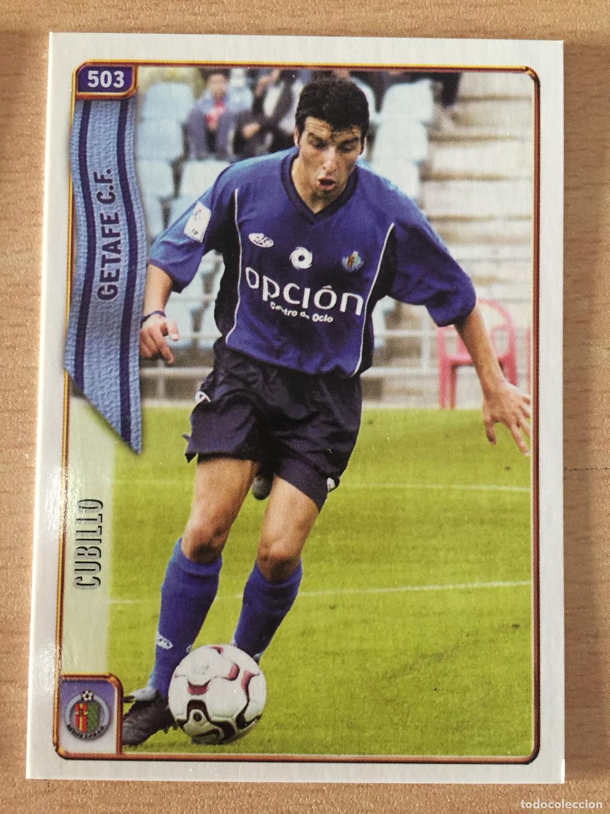 Cromos de f&uacute;tbol: 2004-2005 - 503 CUBILLO (ERROR) - GETAFE CF - MUNDICROMO - Foto 1