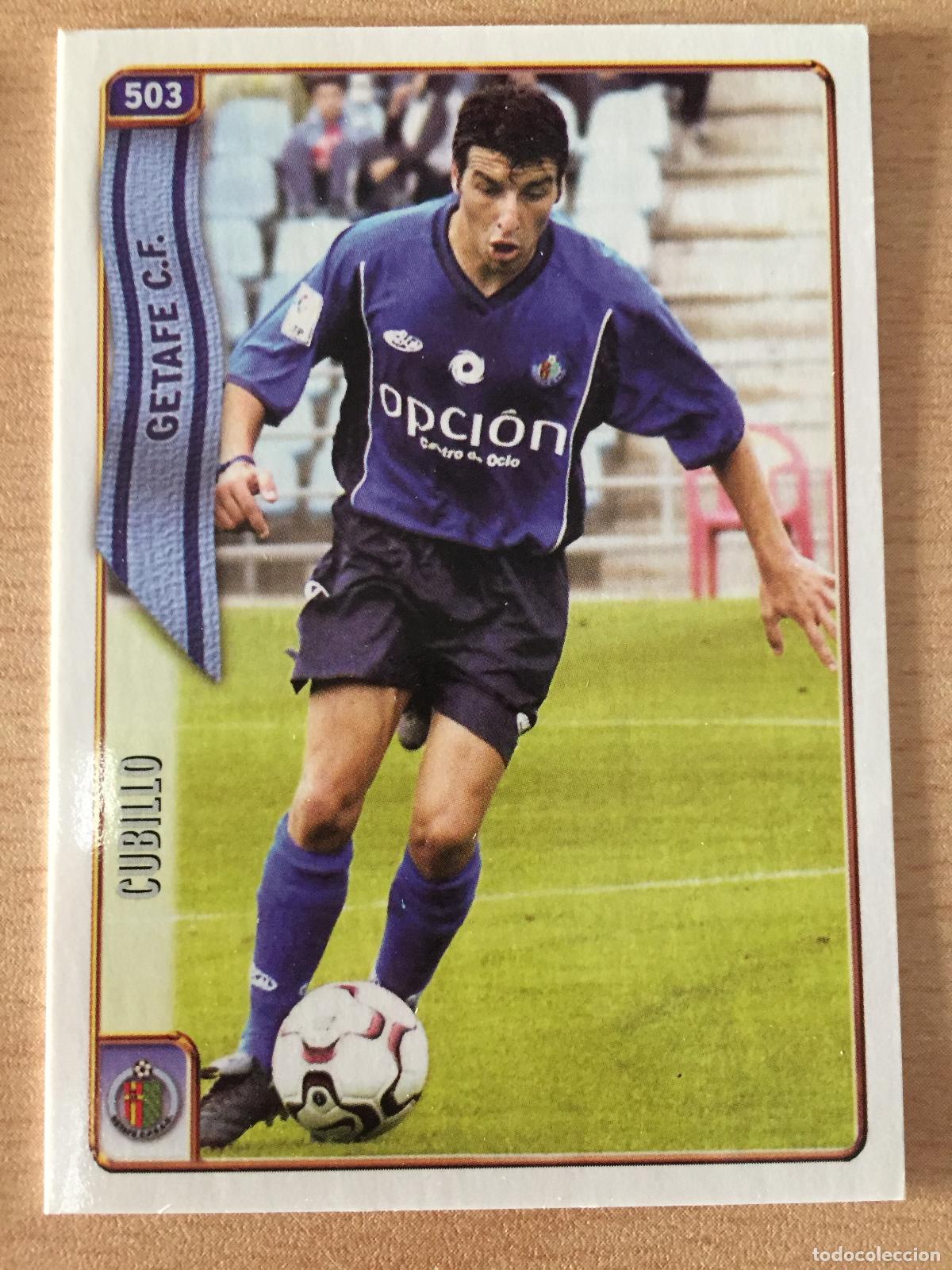 Cromos de f&uacute;tbol: 2004-2005 - 503 CUBILLO (ERROR) - GETAFE CF - MUNDICROMO - Foto 1
