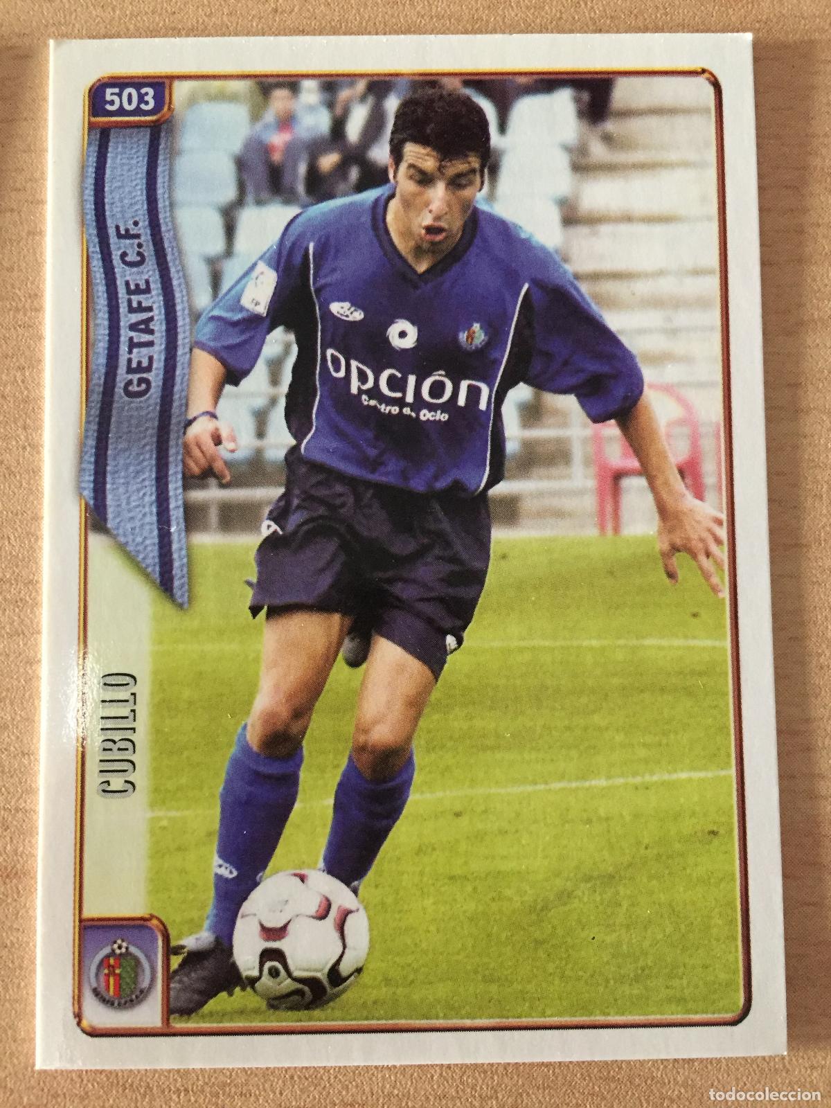 Cromos de f&uacute;tbol: 2004-2005 - 503 CUBILLO (ERROR) - GETAFE CF - MUNDICROMO - Foto 1