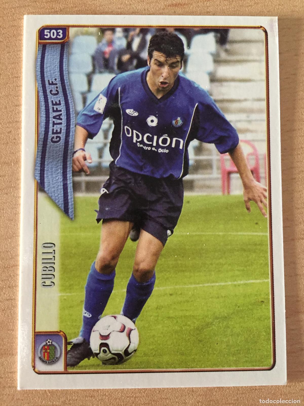 Cromos de f&uacute;tbol: 2004-2005 - 503 CUBILLO (ERROR) - GETAFE CF - MUNDICROMO - Foto 1