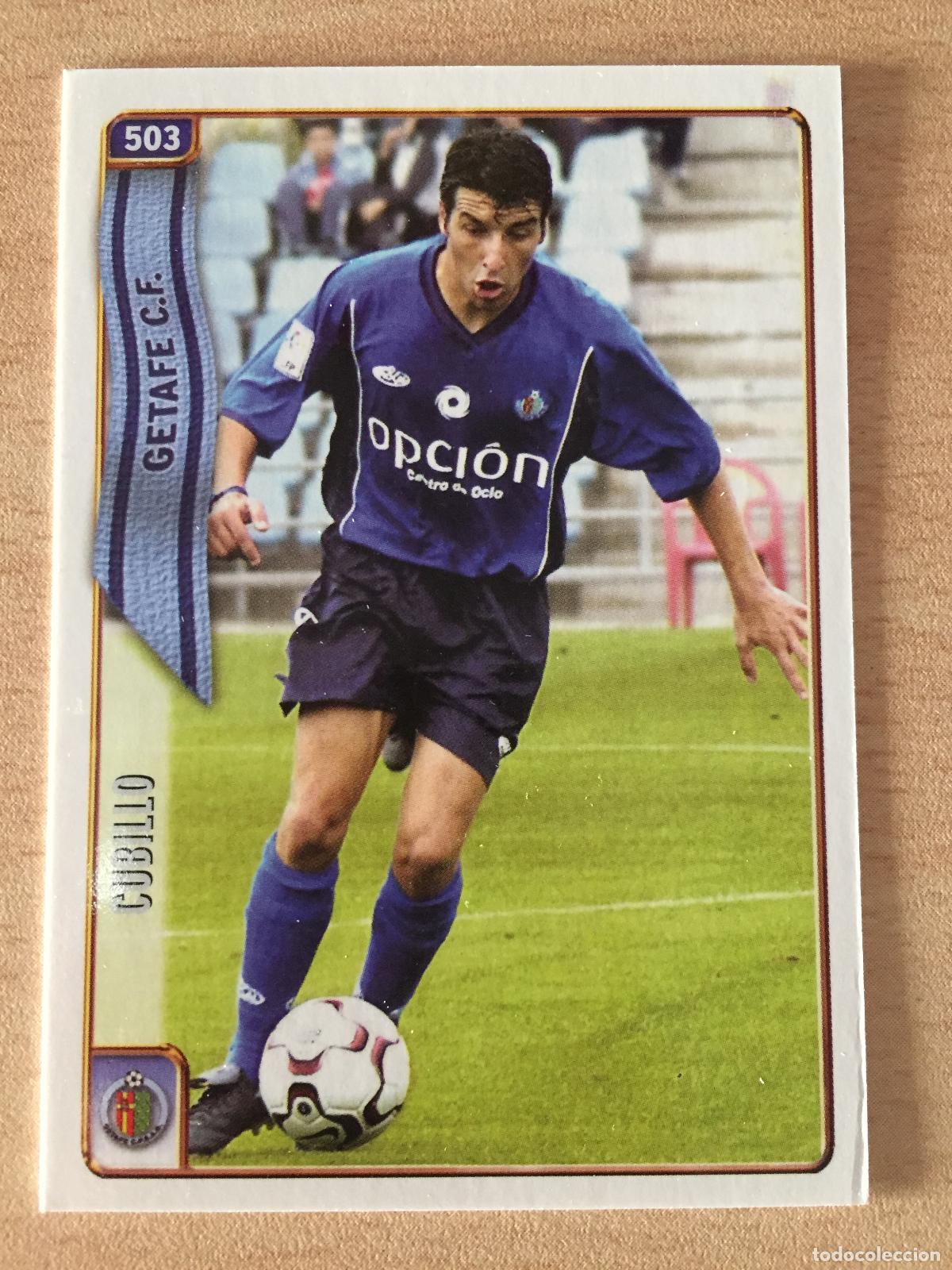 Cromos de f&uacute;tbol: 2004-2005 - 503 CUBILLO (ERROR) - GETAFE CF - MUNDICROMO - Foto 1