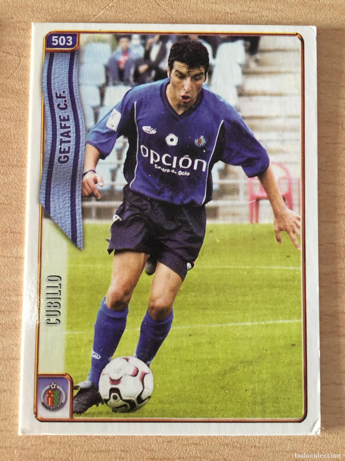 Cromos de f&uacute;tbol: 2004-2005 - 503 CUBILLO (ERROR) - GETAFE CF - MUNDICROMO - Foto 1