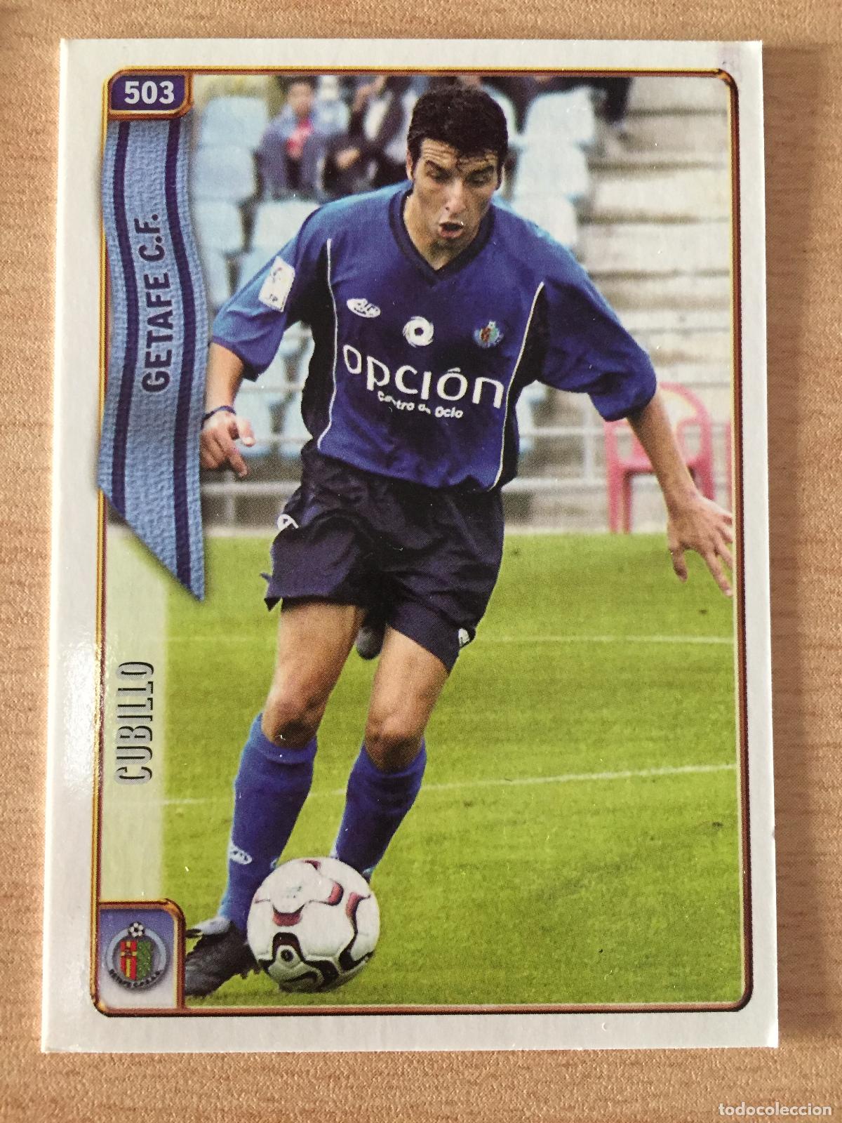 Cromos de f&uacute;tbol: 2004-2005 - 503 CUBILLO (ERROR) - GETAFE CF - MUNDICROMO - Foto 1