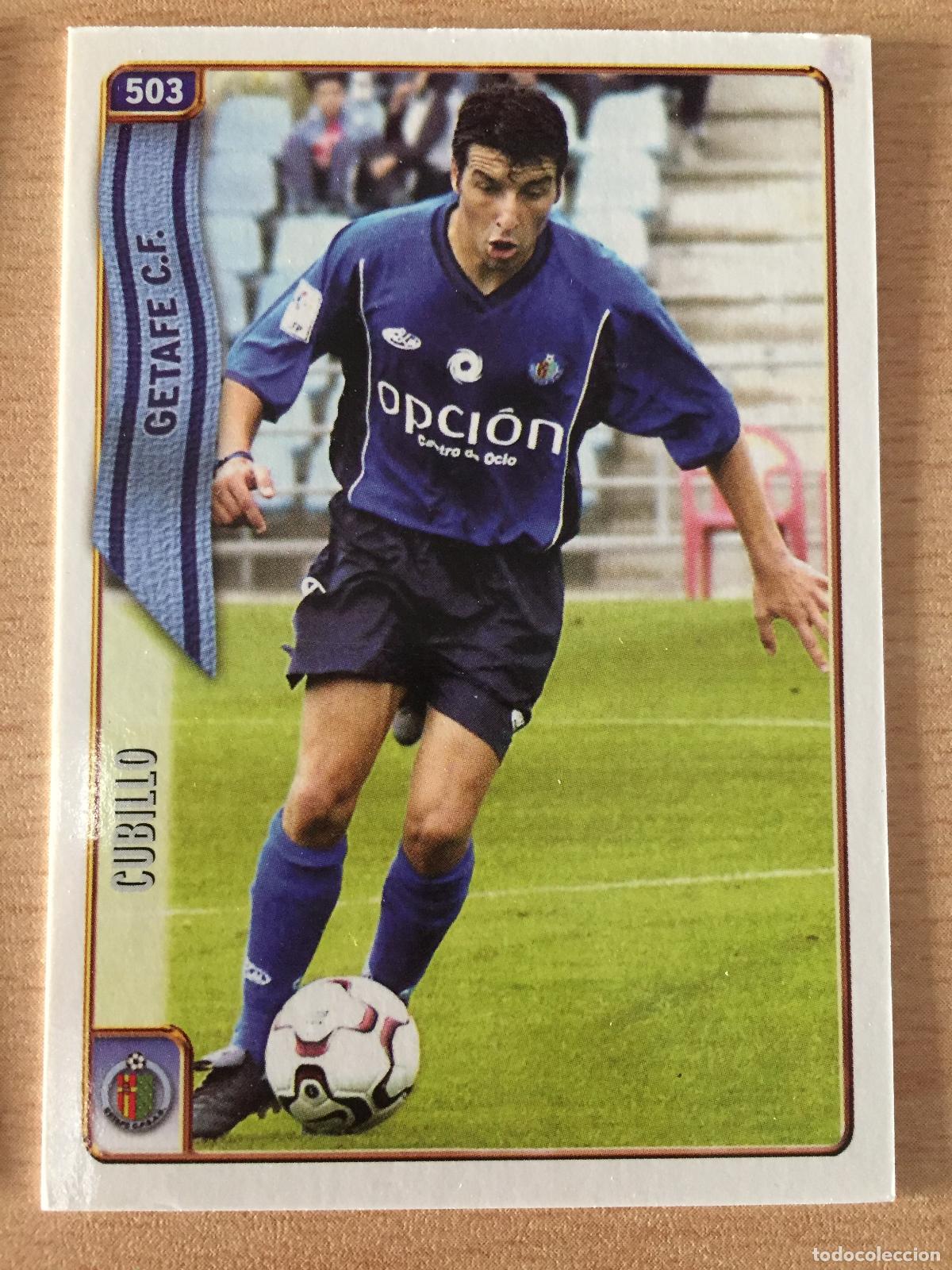Cromos de f&uacute;tbol: 2004-2005 - 503 CUBILLO (ERROR) - GETAFE CF - MUNDICROMO - Foto 1