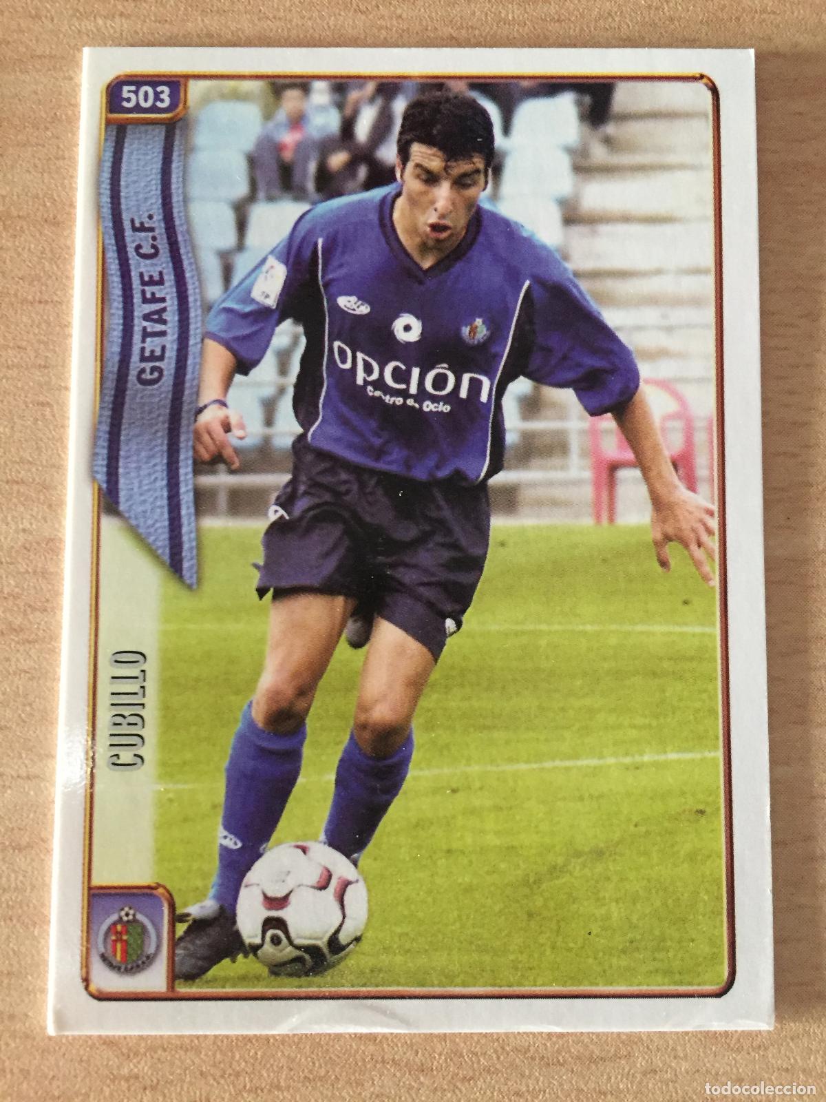 Cromos de f&uacute;tbol: 2004-2005 - 503 CUBILLO (ERROR) - GETAFE CF - MUNDICROMO - Foto 1