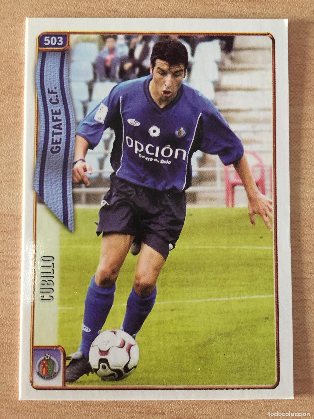 Cromos de f&uacute;tbol: 2004-2005 - 503 CUBILLO (ERROR) - GETAFE CF - MUNDICROMO - Foto 1