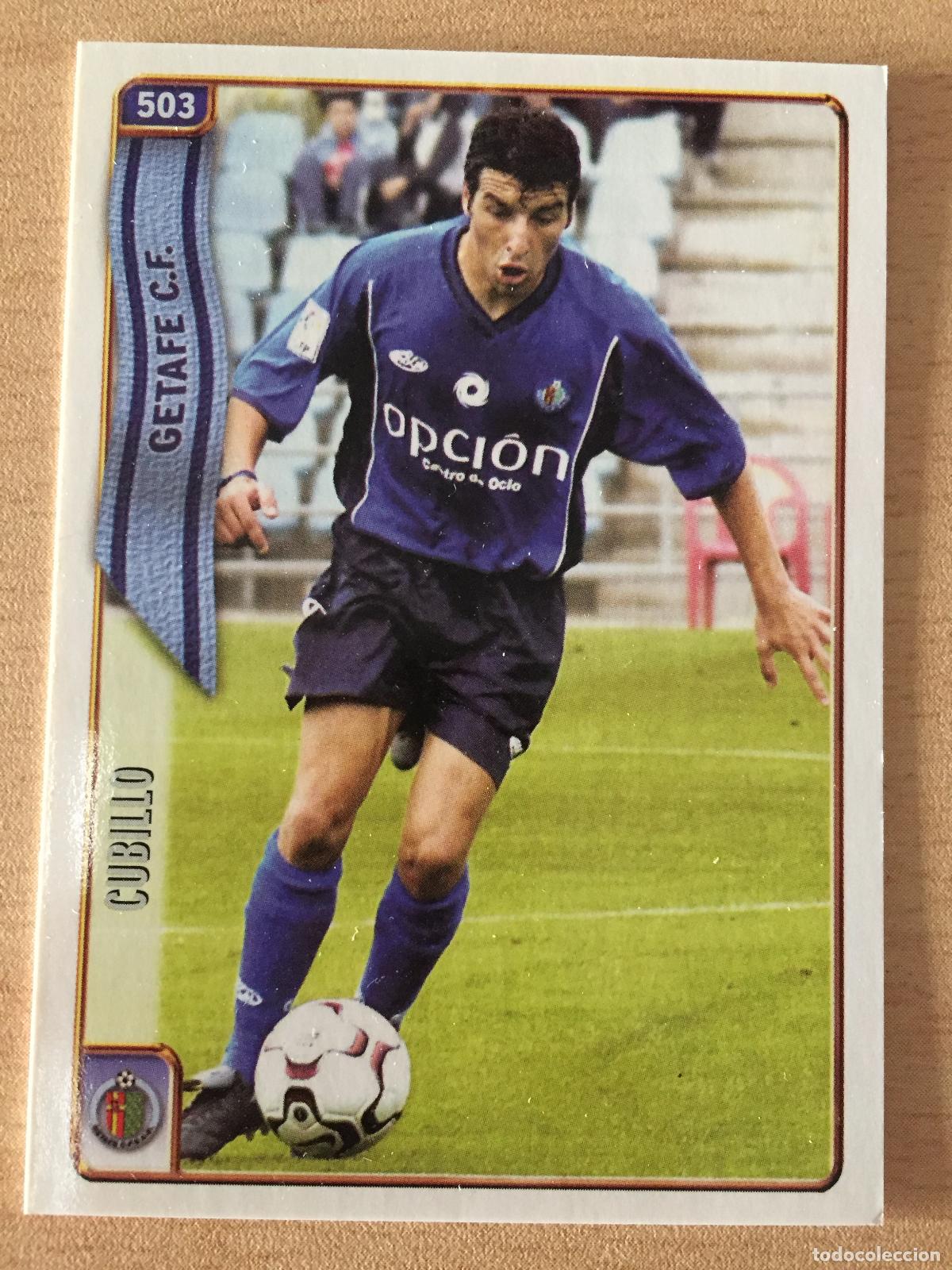Cromos de f&uacute;tbol: 2004-2005 - 503 CUBILLO (ERROR) - GETAFE CF - MUNDICROMO - Foto 1