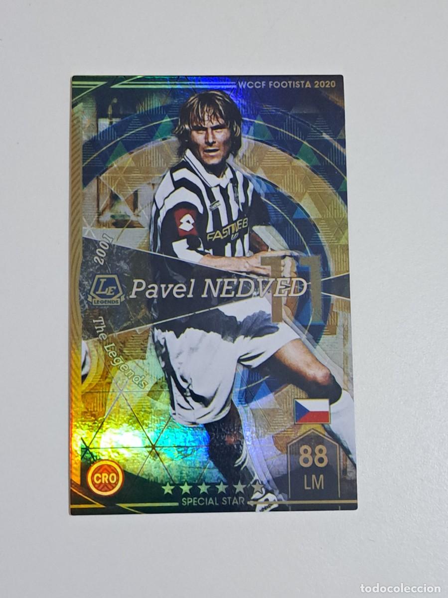 Cromos de F&uacute;tbol: CROMO CARD WCCF FOOTISTA 2020 PANINI JAP&Oacute;N JUVENTUS PAVEL NEDVED THE LEGENDS 2001 SPECIAL STAR