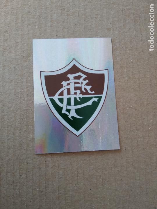 Fu&szlig;ball-Sticker: 163 ESCUDO LOGO FLUMINENSE CROMO PANINI BRASILEIRAO LIGA BRASIL FUTBOL BRASILEIRO 2012