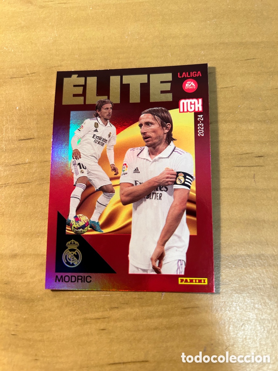 Cromos de F&uacute;tbol: Cromo Modric &Eacute;lite 10 Megacracks 2023-24