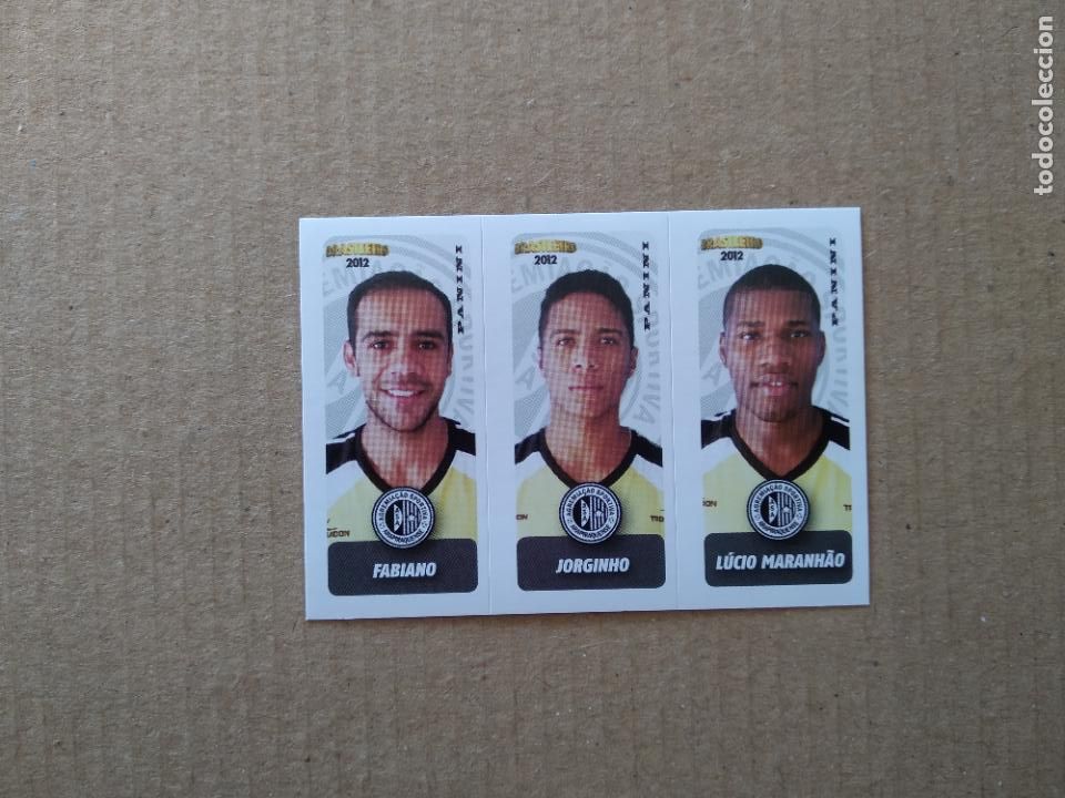 Cromos de F&uacute;tbol: 385 FABIANO JORGINHO LUCIO MARANHAO ARAPIRAQUENSE CROMO PANINI LIGA BRASIL FUTBOL BRASILEIRO 2012